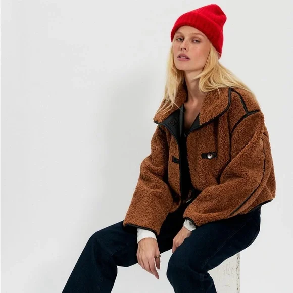 Blank NYC Dirt Road Jacket from Free People website - Brown - Size M (Women’s) - Picture 4 of 11